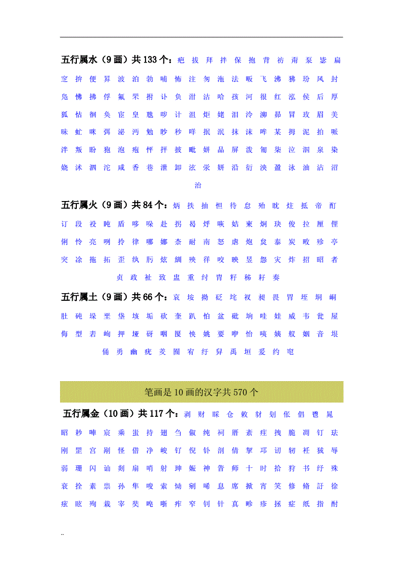 11画的汉字大全图片